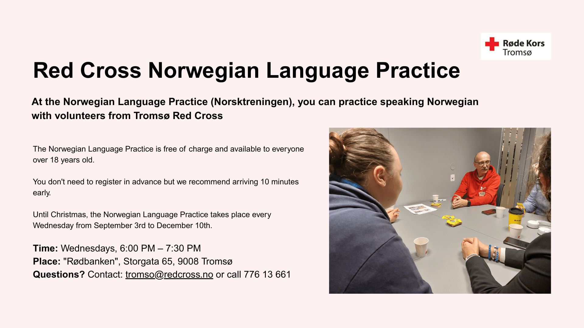 Røde Kors Norsktrening