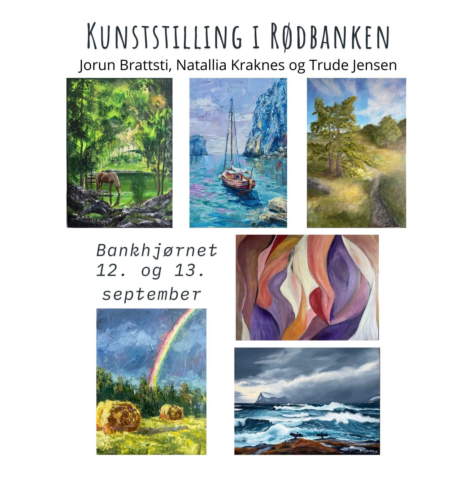 Kunstutstilling i Rødbanken