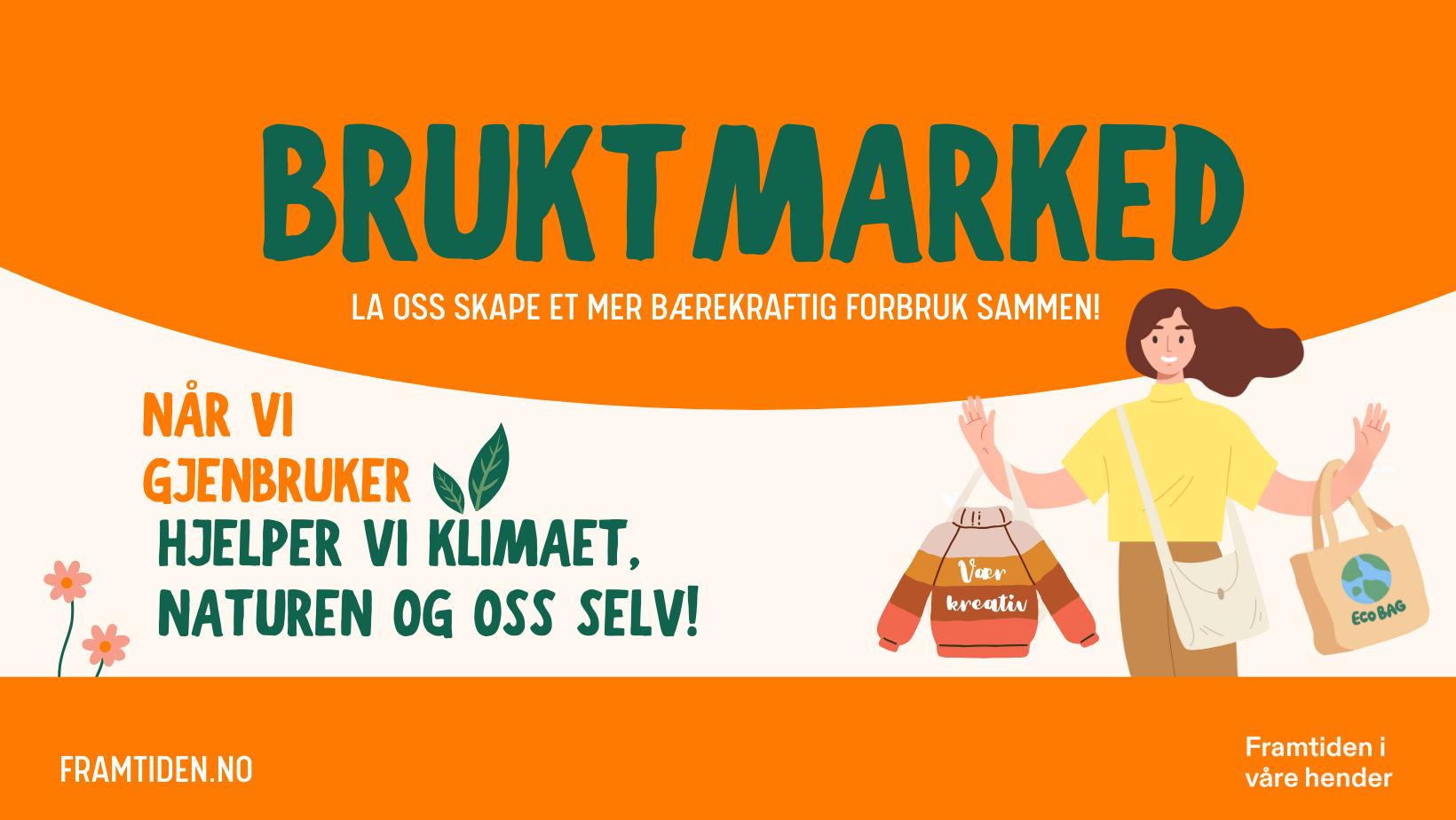 Bruktmarked med Framtiden i våre hender