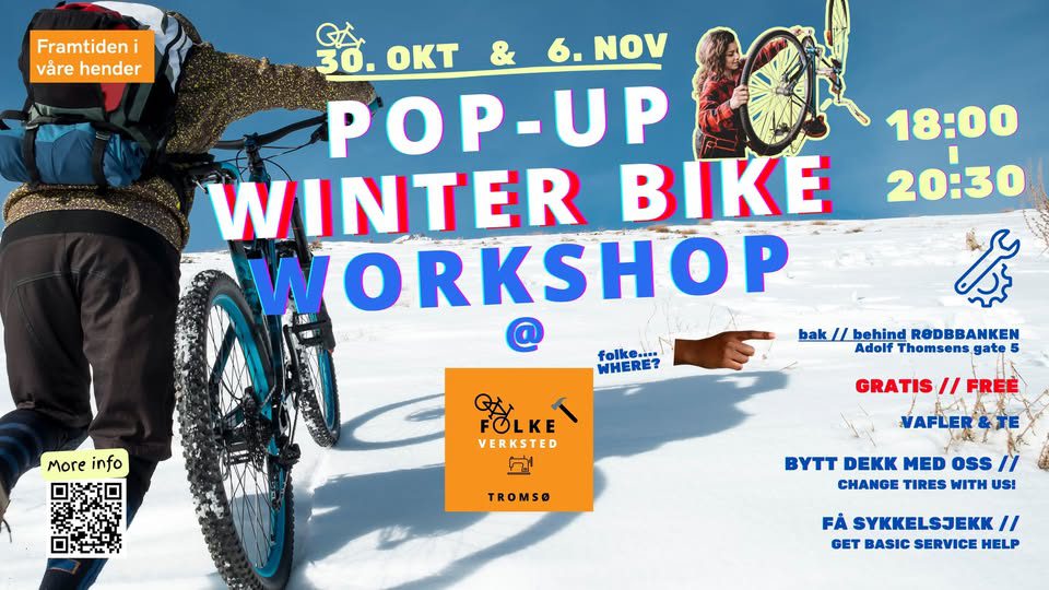 Pop-up VINTERSYKKEL workshop