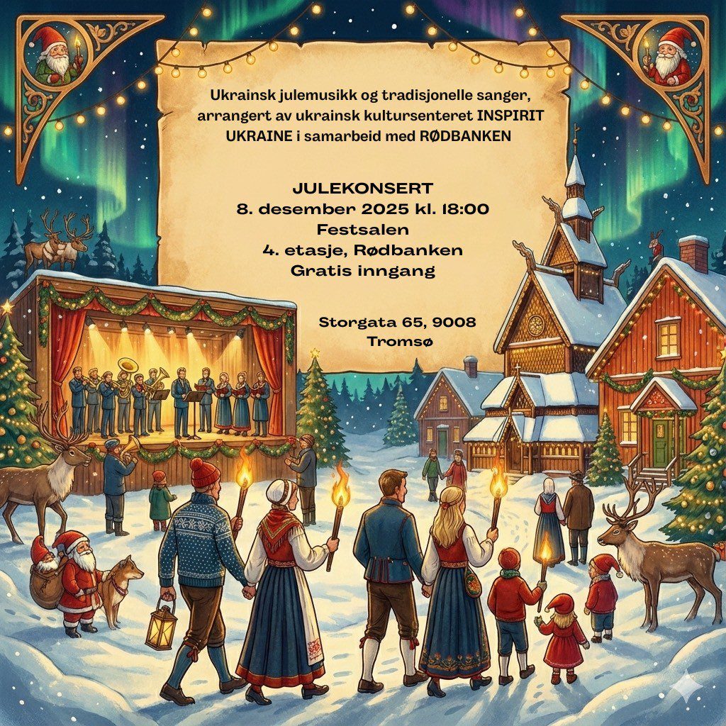 Julekonsert med Inspirit Ukraine