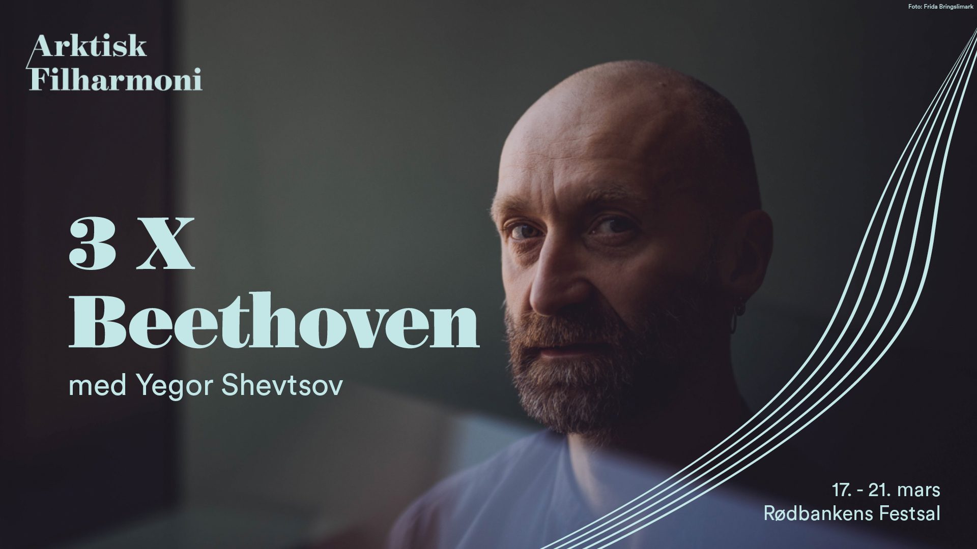 Konsert med Arktisk Filharmoni: 3x Beethoven