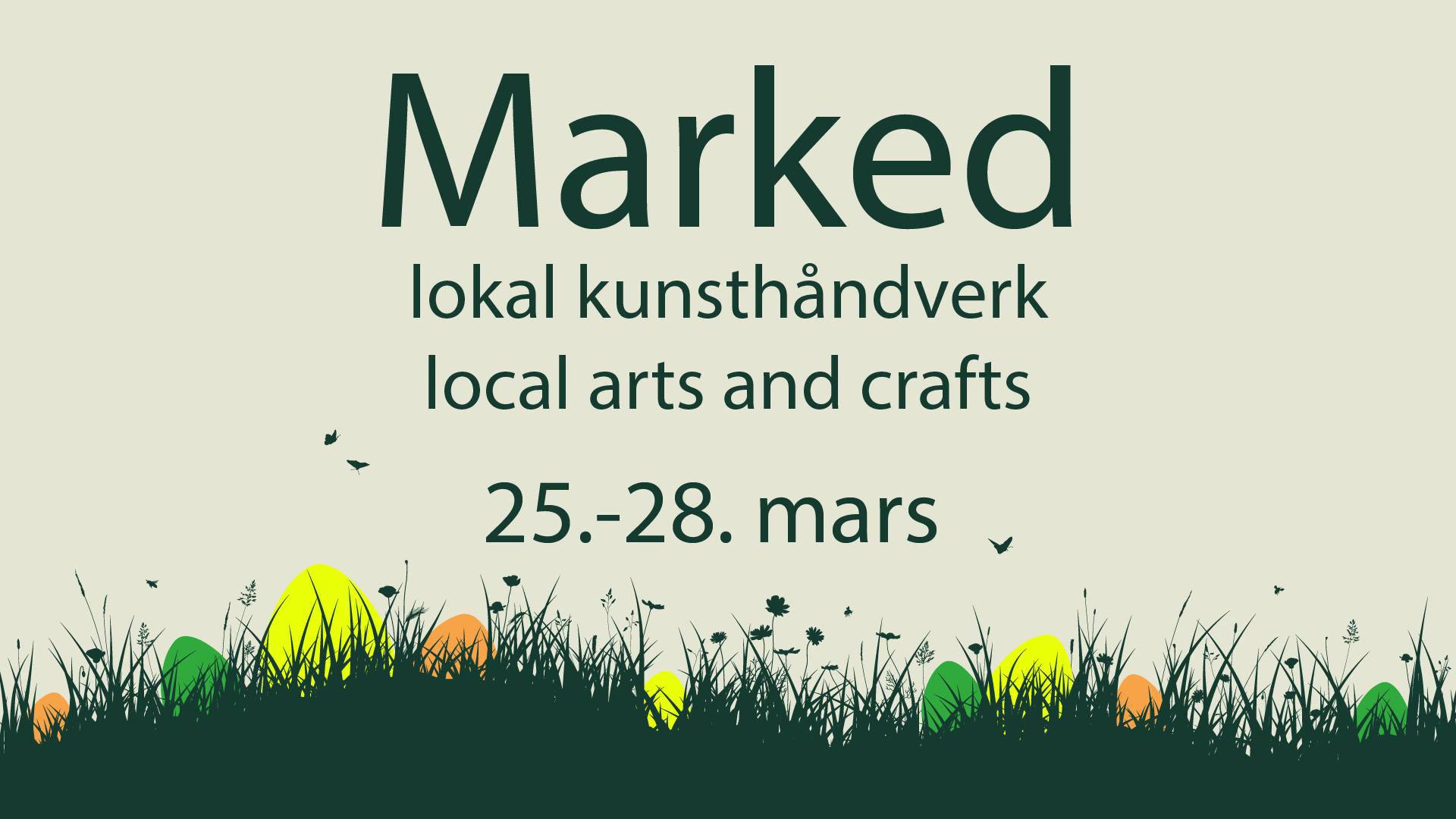 Påskemarked – Pop up på hjørnet