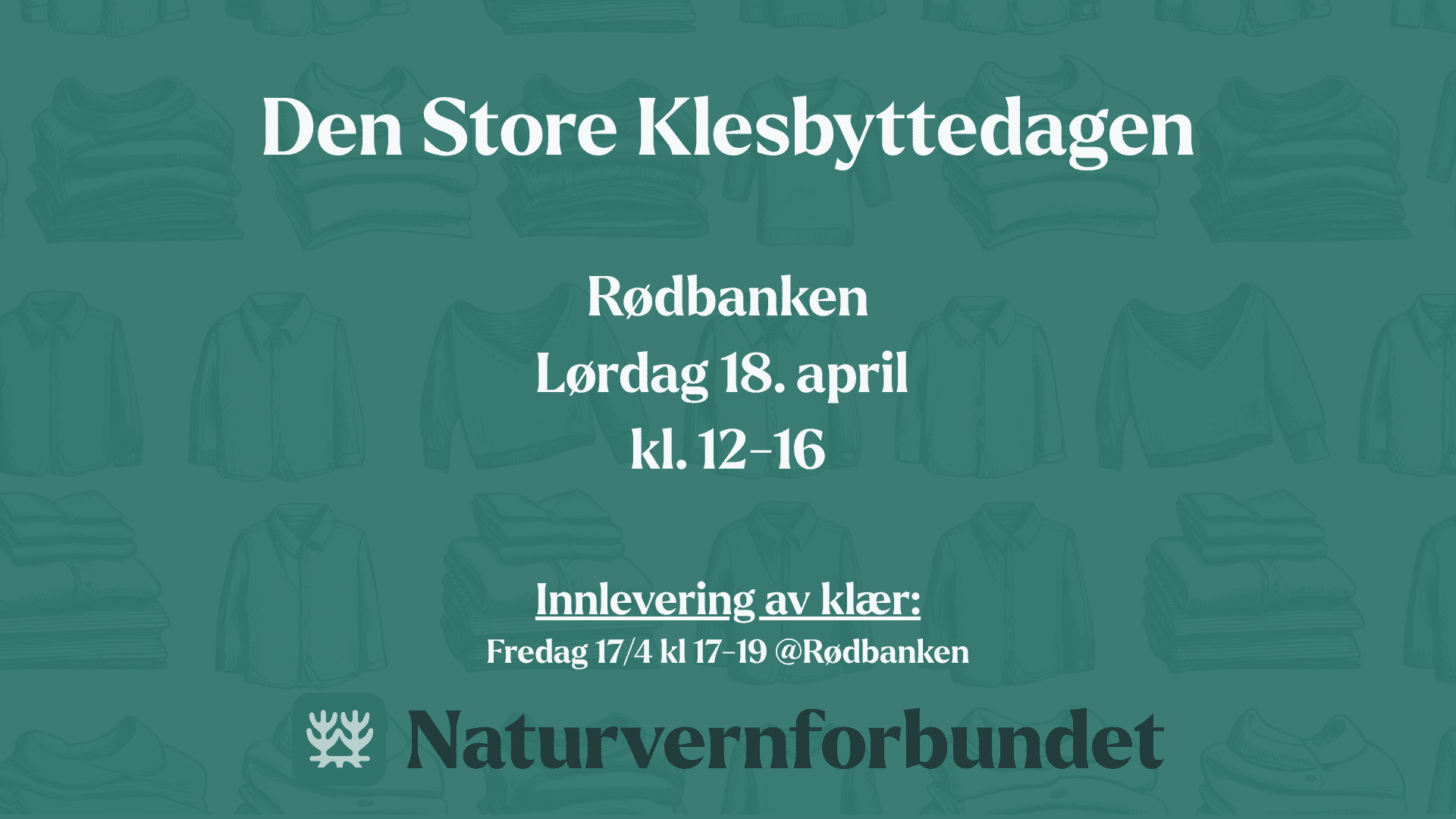 Den store klesbyttedagen