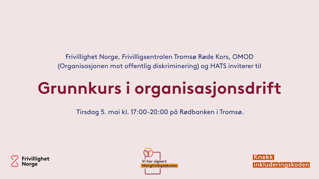 Grunnkurs i organisasjonsdrift