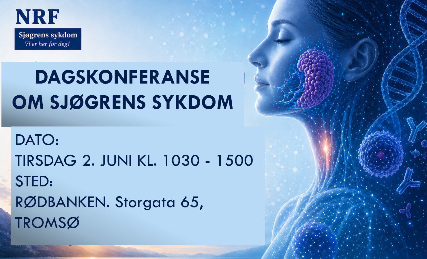 Dagskonferanse om sjøgrens sykdom